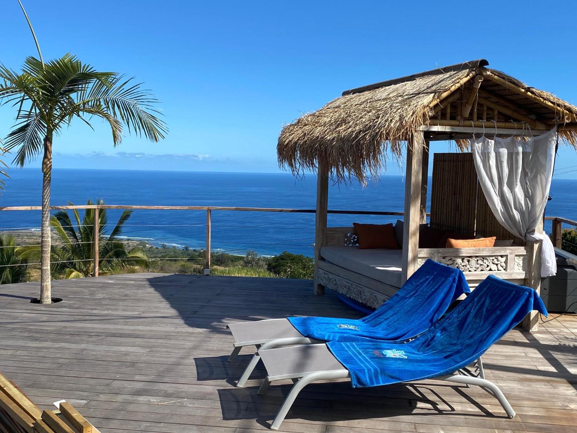 La Case Aux Oiseaux - Villa Vue Mer Exceptionnelle Saint-Leu Ngoại thất bức ảnh